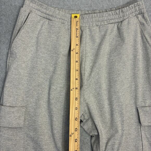 Women’s Vuori Joggers Gray Size Medium Elastic Ankle Sweatpants - Picture 2 of 13